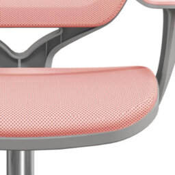 Vinsetto Office Chair, 360 Degree Swivel Desk Chair With Wheels, Pink - thumbnail 8