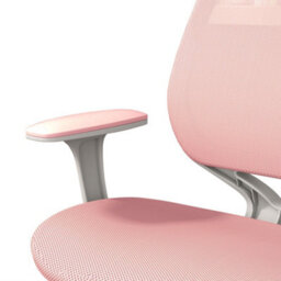 Vinsetto Office Chair, 360 Degree Swivel Desk Chair With Wheels, Pink - thumbnail 9