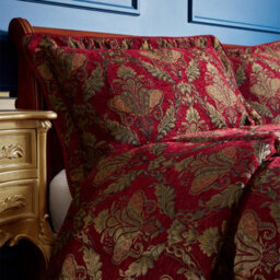 Paoletti Shiraz Floral Damask Jacquard Pillow Sham