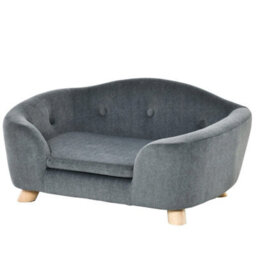 Grey Dog Sofa Bed Soft Cushion For Xs Size Small Dogs