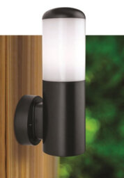 Luminosa Lighting Luminosa Luna Outdoor Modern Wall Light Black Ip54, E27 - thumbnail 2
