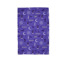 Character World Wednesday Addams Blanket Girls Soft Fleece Kids Purple Throw 100Cm X 150Cm - thumbnail 8
