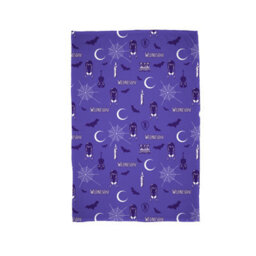 Character World Wednesday Addams Blanket Girls Soft Fleece Kids Purple Throw 100Cm X 150Cm