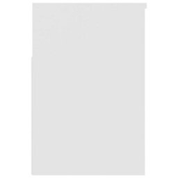 Berkfield Shoe Bench White 60X30X45 Cm Engineered Wood - thumbnail 6