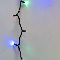 Christmas Tree World Crownvine 50M Fairy Lights Starter Set - 500 Leds Multicolour - Black Rubber Cable - thumbnail 3