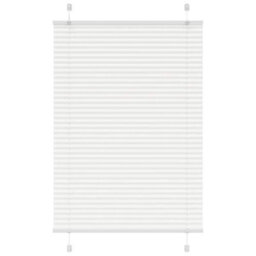 Berkfield Modern Pleated Blind White 85X100 Cm Fabric Width 84.4 Cm Polyester - thumbnail 2