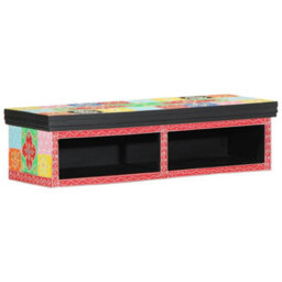 Walplus Tv Cabinet Multicolour 80 X 30 X 22 Cm Engineered Wood - thumbnail 5