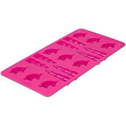 Accessotech 6 Piece Pink Unicorn Silicone Baking And Candy Moulds Set Non Stick Dishwasher Safe - thumbnail 2