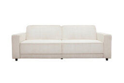 Dorel Allie 3 Seater Sofabed In Corduroy Cream - thumbnail 2