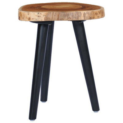 Berkfield Durable Coffee Table 40X45 Cm Solid Teak - image 1