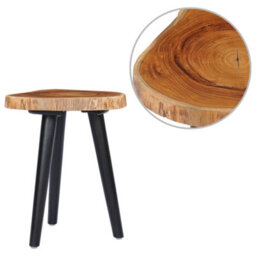 Berkfield Durable Coffee Table 40X45 Cm Solid Teak - thumbnail 2