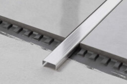 Ilcom Decorative Profile C 40mm X 2700mm X 0.65mm Silver Brushed Stainless Steel - thumbnail 2