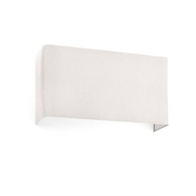 Luminosa Lighting Luminosa Cotton Beige Square Wall Light 375X 200X 105, E27 - image 1