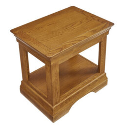The Furniture Market French Louis Oak Side Lamp Table Elegant Solid Oak Side Table With French-Inspired Design Living Room Bedroom Compact Versatile - thumbnail 6