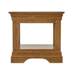 The Furniture Market French Louis Oak Side Lamp Table Elegant Solid Oak Side Table With French-Inspired Design Living Room Bedroom Compact Versatile - thumbnail 5