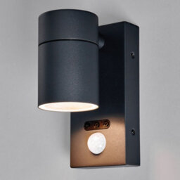 Litecraft Kenn Anthracite Outdoor Wall Light With Pir Sensor - thumbnail 3