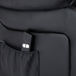More4Homes Chester Single Motor Electric Rise Recliner Bonded Leather Armchair Electric Lift Riser Chair (Black) - thumbnail 6