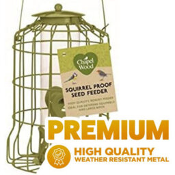Smart Garden Squirrel Proof Wild Bird Seed Feeder Metal Steel - thumbnail 6