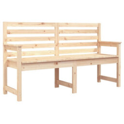 Walplus Garden Bench 159.5X48X91.5 Cm Solid Wood Pine - thumbnail 2