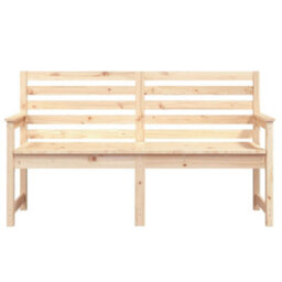 Walplus Garden Bench 159.5X48X91.5 Cm Solid Wood Pine - thumbnail 4