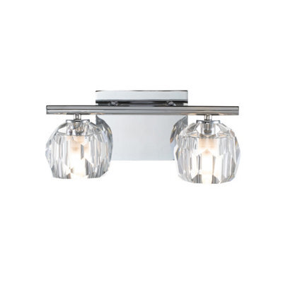 Luminosa Lighting Luminosa Quoizel Regalia Wall Lamp Polished Chrome, 3000K, Ip44 - image 1