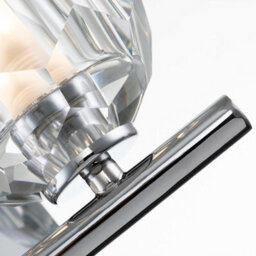 Luminosa Lighting Luminosa Quoizel Regalia Wall Lamp Polished Chrome, 3000K, Ip44 - thumbnail 3