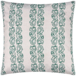 Paoletti Kalindi Stripe Uv & Water Resistant Outdoor Polyester Filled Cushion - thumbnail 2