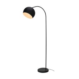 GoodHome Kotenay Matt Black Led Floor Lamp - thumbnail 2