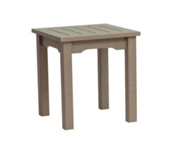 Winawood Wood Effect Side Table - L49.3Cm X D49.3Cm X H53Cm - New Teak - thumbnail 1