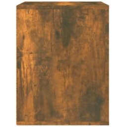 Walplus Wall-Mounted Bedside Cabinet Smoked Oak 50X36X47 Cm - thumbnail 7