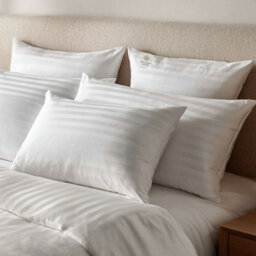 Opulent Home 3 Tog Summer Duvet & Pillow Set Striped Microfibre Lightweight - thumbnail 3