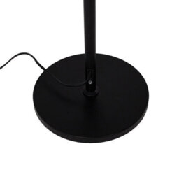 Living And Home Modern Simple Fabric Lampshade Floor Lamp With Foot Switch - thumbnail 6