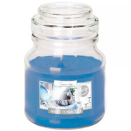 Urbn-Living Anti Tabbaco - Glass Jar Scented Candle With Lid