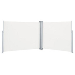 Walplus Retractable Side Awning Garden Sun Shade Canopy Gazebo For Back Door, Porch, Patio Cream 140X1000 Cm - thumbnail 2