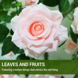 London Boutique 150Cm Artificial Rose Tree In Pot, Pink Faux Flower Tree, Uv Resistant Silk Foliage, Indoor Outdoor Wedding Décor - thumbnail 7