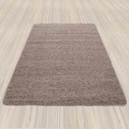UETIAN Luxurious Shaggy Rugs Soft Extra Thick Area Rugs Heavy 5Cm Dense Pile For Living Room Bedroom Hallway (Dark Beige 160 X 230) - thumbnail 3