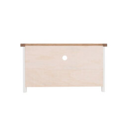 Cabinet Bits Tropea Off White 1 Drawer Tv Cabinet Brass Drop Handle - thumbnail 8