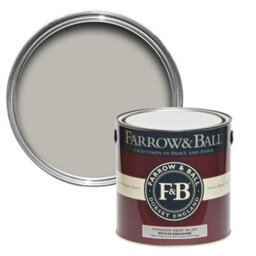 Farrow & Ball Exterior Masonry Mixed Colour Paint 242 Pavilion Gray 5L - thumbnail 2