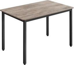 Songmics Family Dining Table, Rectangle Kitchen Table, Industrial Style Furniture, Dining Room Desk, Heather Greige And Ink Black - thumbnail 6