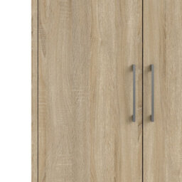 Furniture To Go Prima Bookcase 2 Shelves With 2 Doors In Oak - thumbnail 7