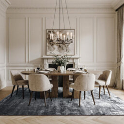 Homeart Eton Abstract Area Rug Super Soft & Durable Woven Carpet With Modern Artistic Design Grey 200X290 - thumbnail 4