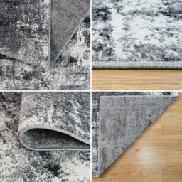 Homeart Eton Abstract Area Rug Super Soft & Durable Woven Carpet With Modern Artistic Design Grey 200X290 - thumbnail 7