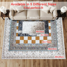 Homeart Eton Abstract Area Rug Super Soft & Durable Woven Carpet With Modern Artistic Design Grey 200X290 - thumbnail 8