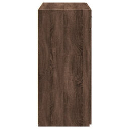 Berkfield Sideboard Brown Oak 80X42.5X93 Cm Engineered Wood - thumbnail 5