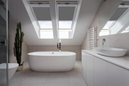 Classic Roof Blinds For Keylite Roof Windows, Blackout Blind, Window Code - Dark Grey (09) - thumbnail 3