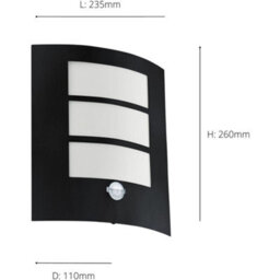 Loops Sleek Modern Black Wall Light For Indoor Spaces - Stylish Illumination - thumbnail 4