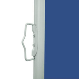 Walplus Patio Retractable Side Awning Garden Sun Shade Canopy Gazebo For Back Door, Porch, Patio 600X160 Cm Blue - thumbnail 4