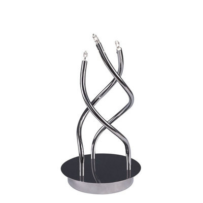 Luminosa Lighting Luminosa Aire Table Lamp 3 Light G4, Polished Chrome, Not Led/cfl Compatible - image 1
