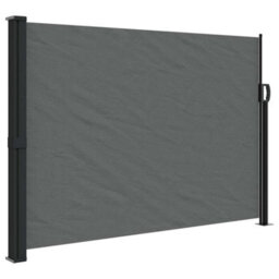 Walplus Retractable Side Awning Garden Sun Shade Canopy Gazebo For Back Door, Porch, Patio Anthracite 140X500 Cm - thumbnail 2