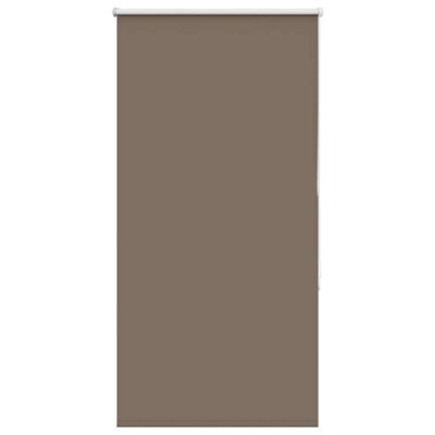 Berkfield Durable Roller Blind Blackout Coffee 70X150 Cm Fabric Width 65.7 Cm Polyester